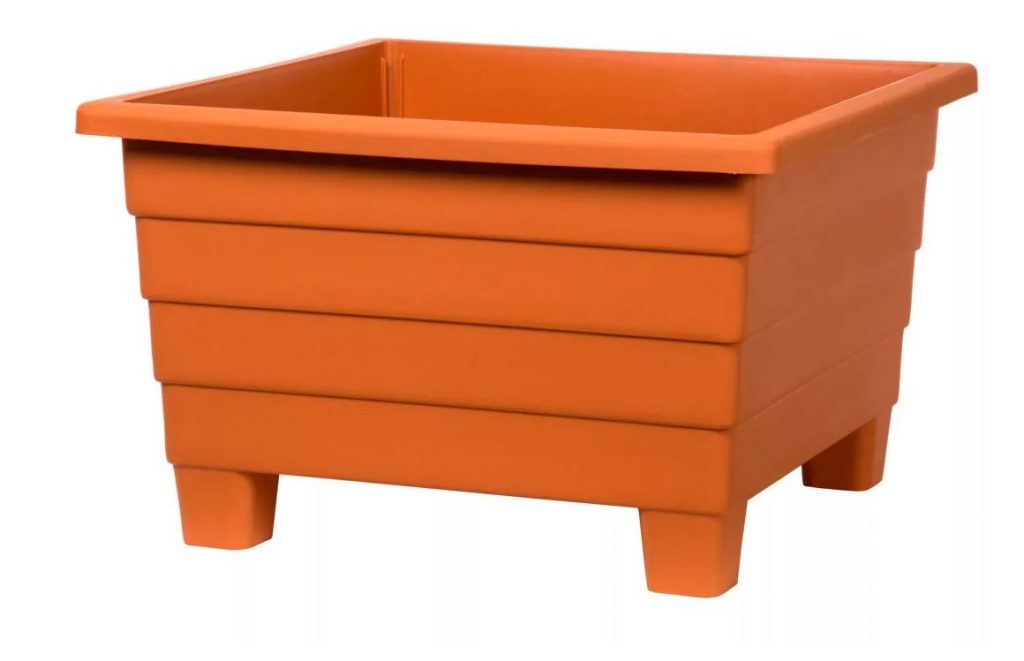 Orange Square Container for your garden