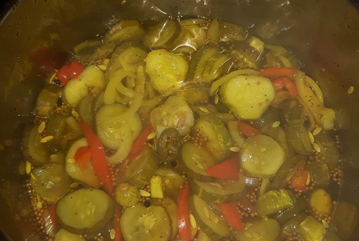 pot full of pickles