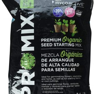 Premier Horticulture 1008041RGCE Organic Seed Starter Mix, 8 Quart