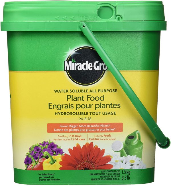 Miracle-Gro 2670106 Shake N Feed All Purpose Plant Food 12-4-8 2.04Kg